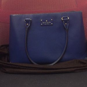 Kate Spade blueberry handbag